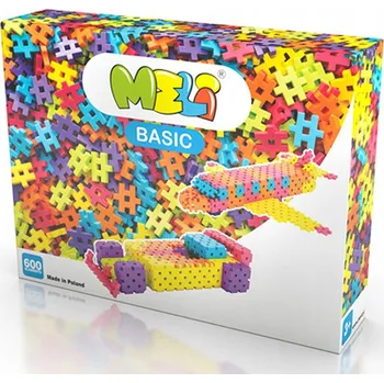 ostatní stavebnice Stavební Stavebnice Meli Basic wafer 600 ks
