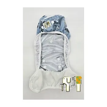 Zavinovačka Látková plena ZAVINOVAČKA PUL SE KŘÍDELKY DINO Plenky NappiMe