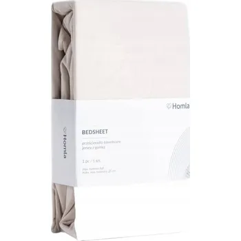 Prostěradlo Bavlněné Prostěradlo Homla bavlna 140 x 200 cm