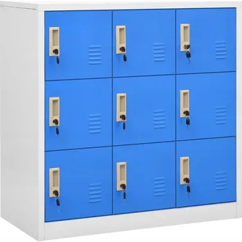 Šatní skříň VidaXL 8720286566503 Skříň 22 x 22 x 22 cm, odstíny šedé