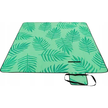 Obraz PIKNIKOVÁ DEKA NA PLÁŽ, DO KEMPU, TURISTICKÁ, VODĚODOLNÁ 200x300 ZELENÁ