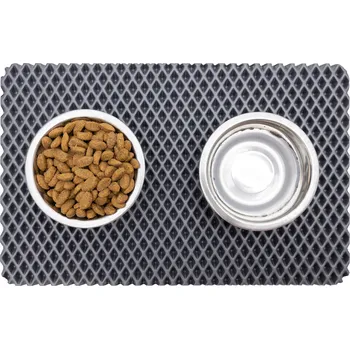 Miska pro psa Podložka pod misku Max-Dywanik šedá 1 l