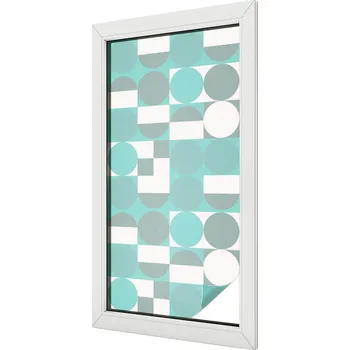 Okenní dekorace Hotová mléčná Fólie 100 x 50 cm