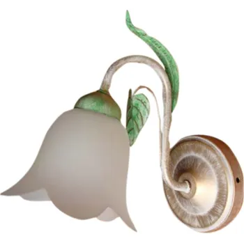 Nástěnné svítidlo Nástěnné osvětlení ASHER - 1xE14, 40W, broušená zlatá