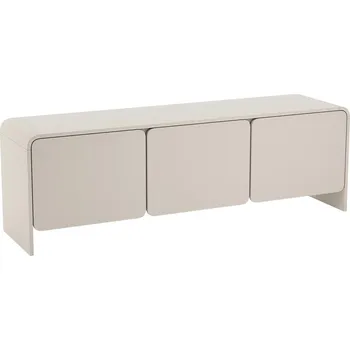 Televizní stolek TV stolek se třemi dvířky Lummo 156 cm kašmír