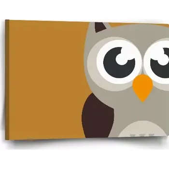 Obraz Sablio Obraz Kreslená sova - 60x40 cm