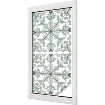 Okenní dekorace Hotová mléčná Fólie 100 x 50 cm