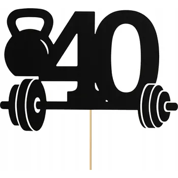 Obraz TOPER NA DORT TOPPER PRO DOSPĚLÉ POSILOVNA CHLAP GYM 40 NAROZENINY