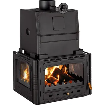 Krbová vložka Krbová vložka s teplovodním výměníkem PRITY 3C W28 (Krbová vložka s teplovodním výměníkem PRITY 3C W28)