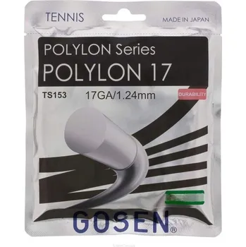 Struna na výplet tenisové rakety Tenisový výplet Gosen Polylon 17 series 1.24