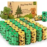 SÁČKY NA PSI EXKREMENTY 600 KS SILNÉ NEPROPUSTNÉ S DÁVKOVAČEM V SADĚ