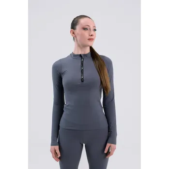 Dívčí svetr Intermezzo,Zateplená mikina na krasobruslení 6658, šedá 116-128