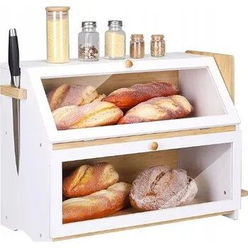 chlebník Chlebník sada LEADER ACCESSORIES bambus