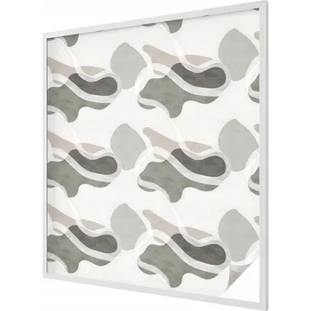 Okenní dekorace Fólie na okna mléčná, samolepicí, vzor organický 100x116 cm