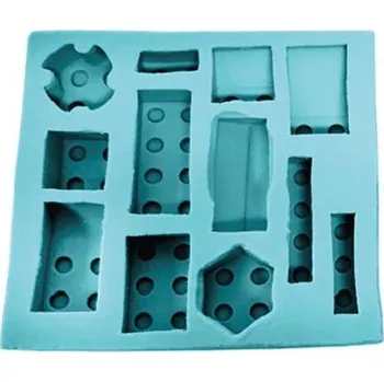 Silikonová formička dětské kostky 7,5x7cm | Cukrářské potřeby