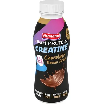 Proteinový nápoj Ehrmann High Protein Creatine Drink chocolate 330 ml