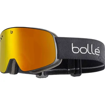 Lyžařské brýle BOLLÉ NEVADA Black Matte - Sunrise Cat 2 Černá Normální velikost