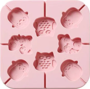 Přisada na vaření a pečení Silikonová forma na lízátka zvířátka - Cakesicq | Cukrářské potřeby