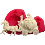 Cesil Silikonová forma Pohádkový kočár ♡