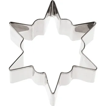 Vykrajovátko nerez (vločka) 6,9x7,9cm,v.3cm