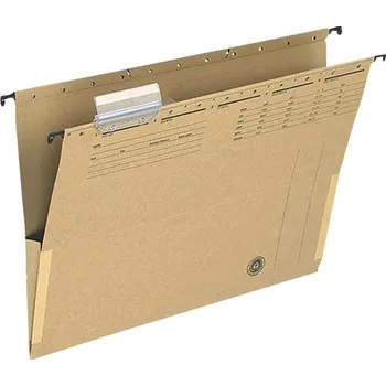 Q-CONNECT A4, hnědé, bočnice - balení 25 ks