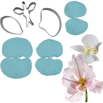 Přisada na vaření a pečení Žilkovač a vykrajovátko na orchidej - Cakesicq | Cukrářské potřeby