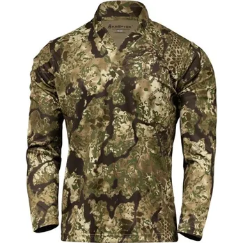 Rybářské oblečení Tričko Kryptek Dallol Lt Wt Rugby LS Obskura Transitional Velikost XL