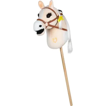 plyšák Hobby horse Equestro Béžová