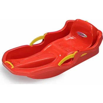 Boby Plastové sáňky Jamara Bob Comfort červené