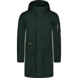 Pánský zimní kabát NORDBLANC ICEAGE NBWJM8256 TMAVĚ ZELENÁ S