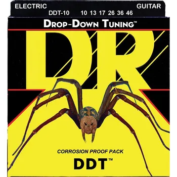 Struna pro kytaru a smyčcový nástroj DR Strings Drop-Down Tuning DDT-10