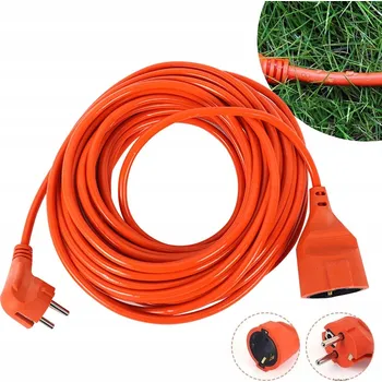 Napájecí kabel PRODLUŽOVACÍ KABEL STAVEBNÍ ZAHRADNÍ ODOLNÝ 20M 2X1,5MM IP44 16A