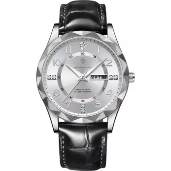 Hodinky Hodinky POEDAGAR Elegant - Černá/Stříbrná 2 KP-35019