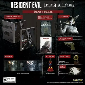 Hra pro Xbox Series Resident Evil Requiem - Deluxe Steelbook Edition (Switch2)
