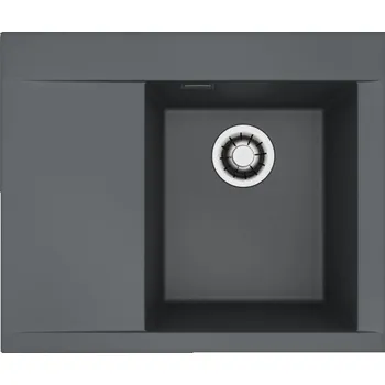 Granitový dřez Granitový dřez Alveus PURE-G 50 Černá Pravý