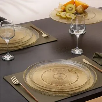 Talíř Jídelní talíř, O 28 cm, žlutý