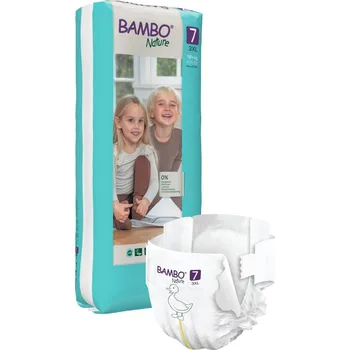 Plena Bambo Nature 7 dět.plenkové kalhotky 18+ kg 40ks