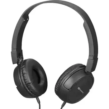 Sluchátka Sandberg Saver MiniJack HeadPhoneTravel černá