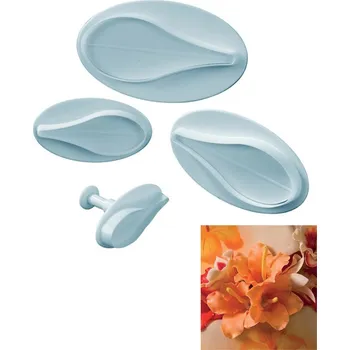 Vytlačovač-vykrajovátko plast (ibišek) 4 ks/sada