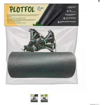 Plot Fólie pod plot Plotfol – proti prorůstání plevele, 25 cm × 10 m + 20 ks plastových kolíků do země 2010 ZAHRADA Sklad6 2010 (ZAHRADA Sklad6 )