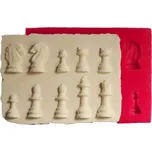 Cesil Silikonová forma Šachy malé ♡