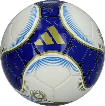 Fotbalový míč Fotbalový míč Adidas Messi velikost 1 Mini modro-bílý