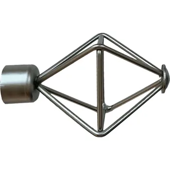 Garnýž Koncovka garnýže Scala, ø 19 mm, satén, 2 ks