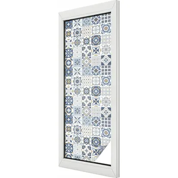 Okenní dekorace Fólie s s potiskem Mozaika dlaždic 50 x 146 cm