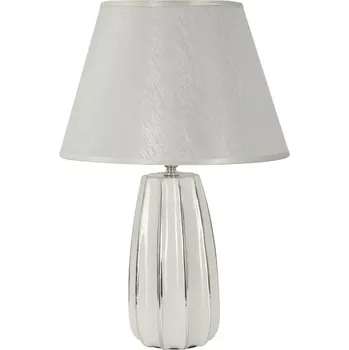 Lampička Stolní lampa Emmi 45 cm bílo-stříbrná