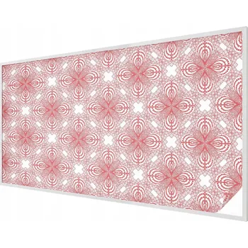 Okenní dekorace Samolepicí okenní Fólie mléčně matná krajková dýha 200x116