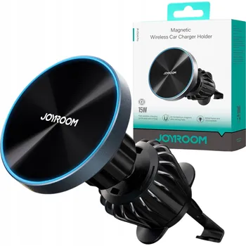Magnetický držák do auta, do mřížky ventilace, pro telefon 15W, Joyroom