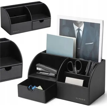 Organizér na kosmetiku ORGANIZÉR NA STŮL DO KANCELÁŘE, STOJÁNEK NA KANCELÁŘSKÉ POTŘEBY / NA KOSMETIKU, VELKÝ A PROSTORNÝ