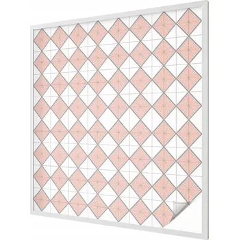 Okenní dekorace Dekorativní Fólie s motivem na okno, vzor vějíře 100x100