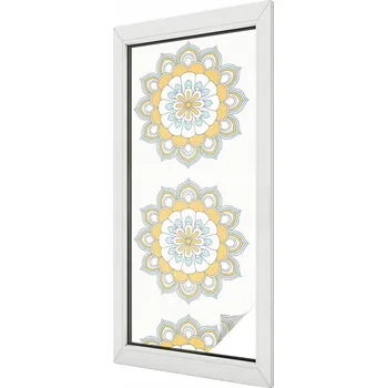 Okenní dekorace Hotová mléčná Fólie 116 x 50 cm